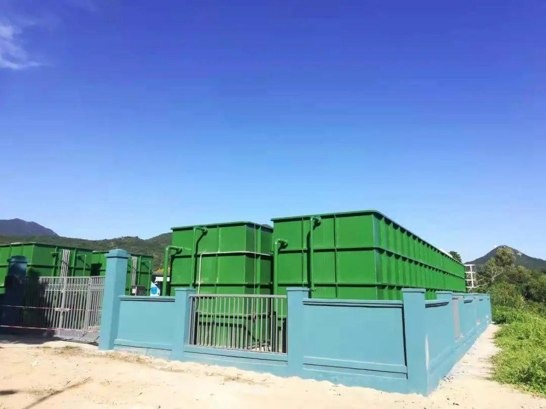 深圳市西涌片区临时污水处理站扩容改造工程投入使用啦！